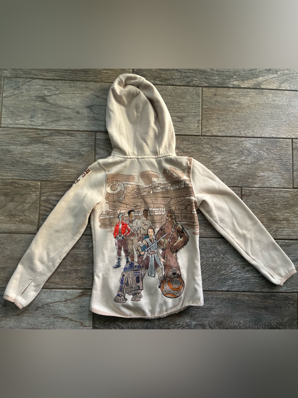Star Wars Galaxy’s Edge Rebel Alliance Zip-Up Hoodie – Disney Parks Kids Small